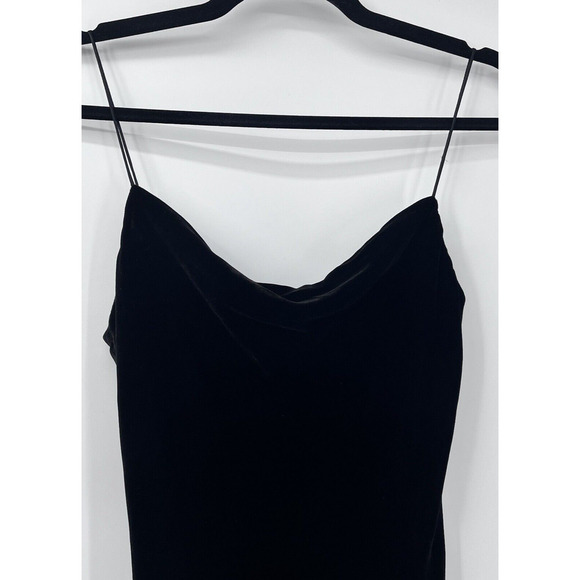 Cinq A Sept Ryder Black Velvet Mini Dress Women's Size 0 - Picture 13 of 15